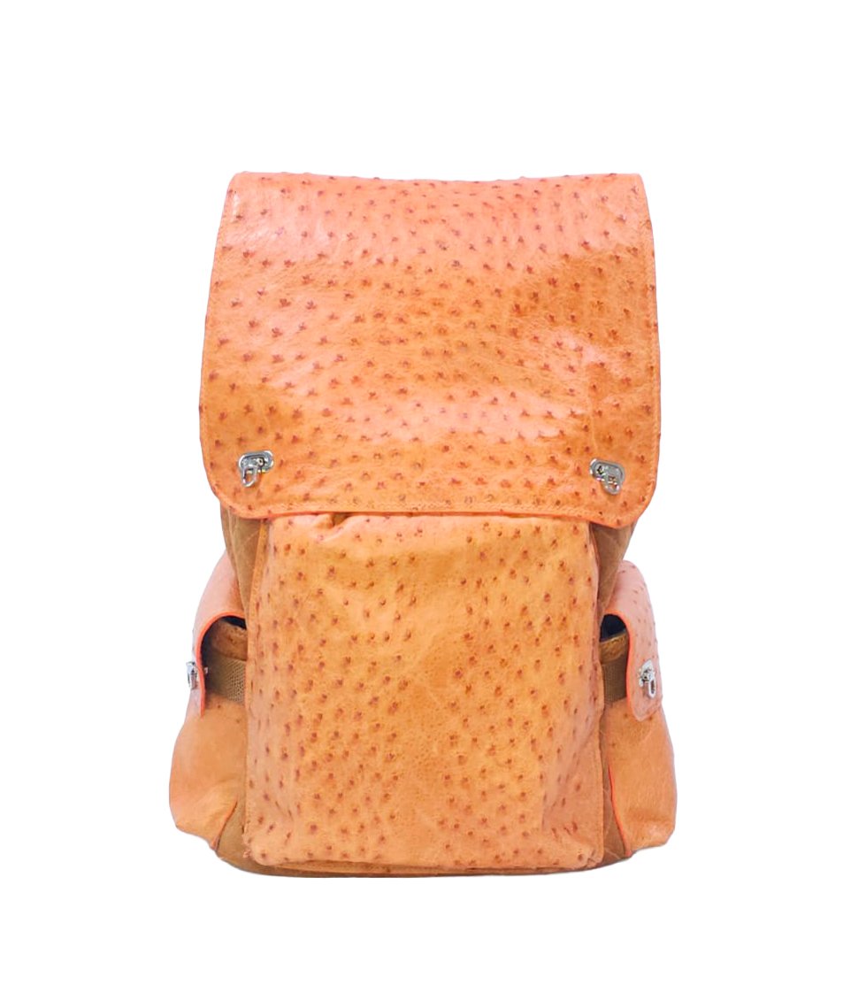 mochila de avestruz verdadeiro