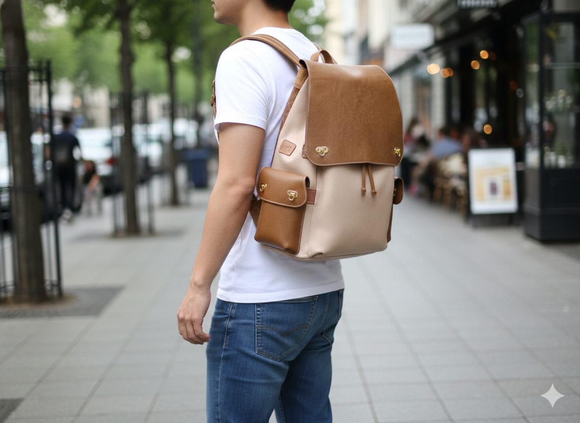 Mochila de Couro Homeland