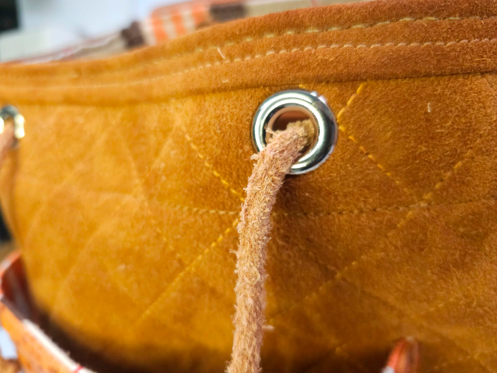 mochila de avestruz verdadeiro